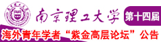 大jB透骚逼视频南京理工大学第十四届海外青年学者紫金论坛诚邀海内外英才！